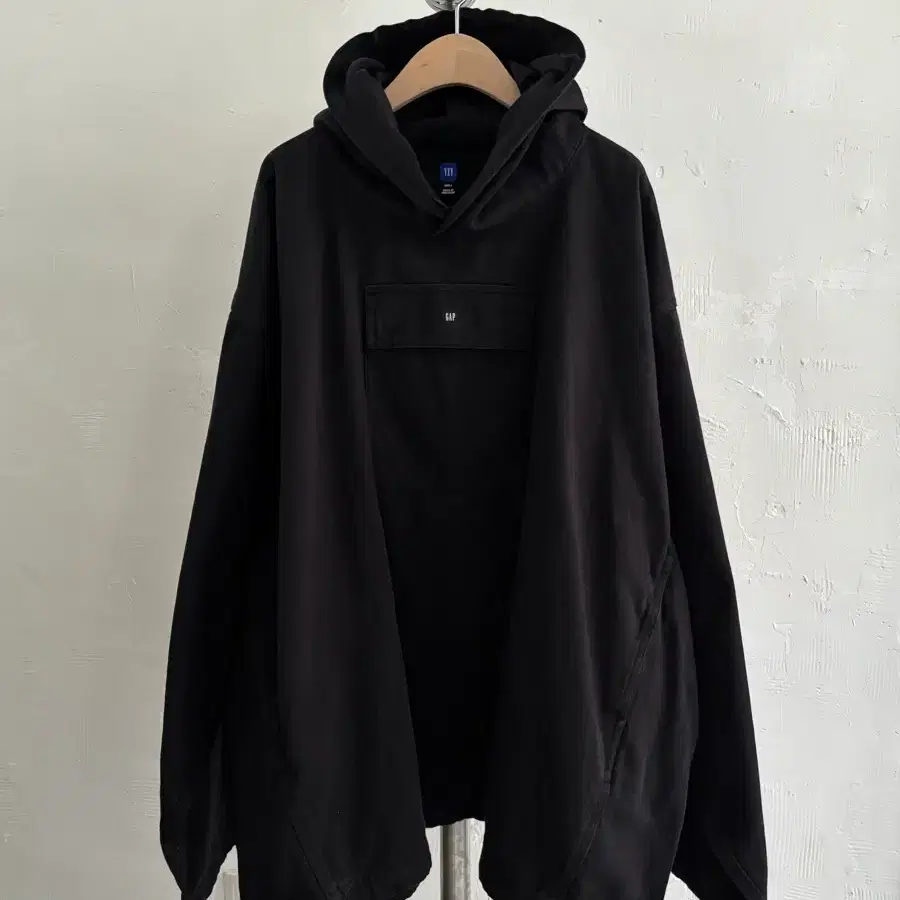 Yeezy Gap 이지 갭 퍼펙트 블랙 오버 후드티