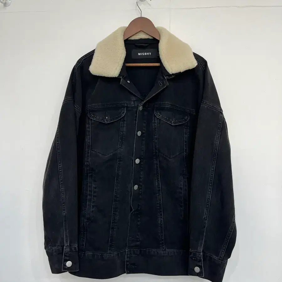misbhv 17fw 오버핏 데님자켓