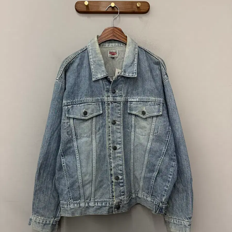 블루스톤 빈티지 워싱 데님 자켓 H3350