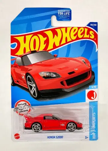MATTEL HOTWHEELS HW J-IMPORTS 3/10 HCX25 혼다 S2000/레드 118/250