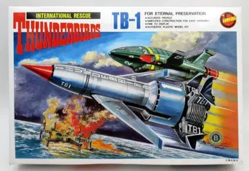 이마이 AUTHENTIC PLASTIC MODEL KIT TB-1 / 썬더버드 1호 (JAN 있음 정가 1000엔판)