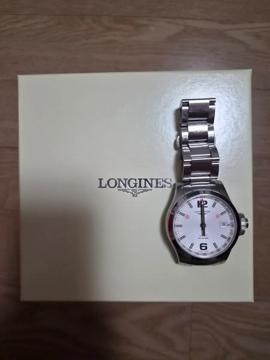 론진 vhp gmt 흰판 43mm