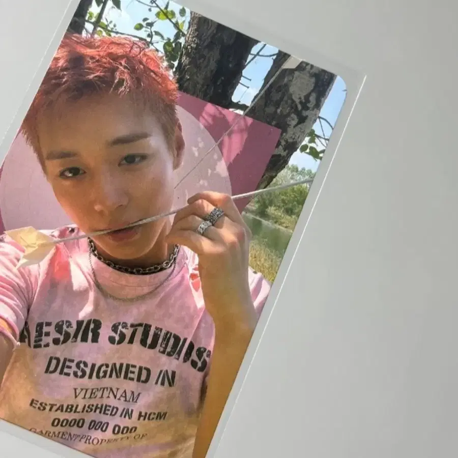 리플렉트 박지훈 포카