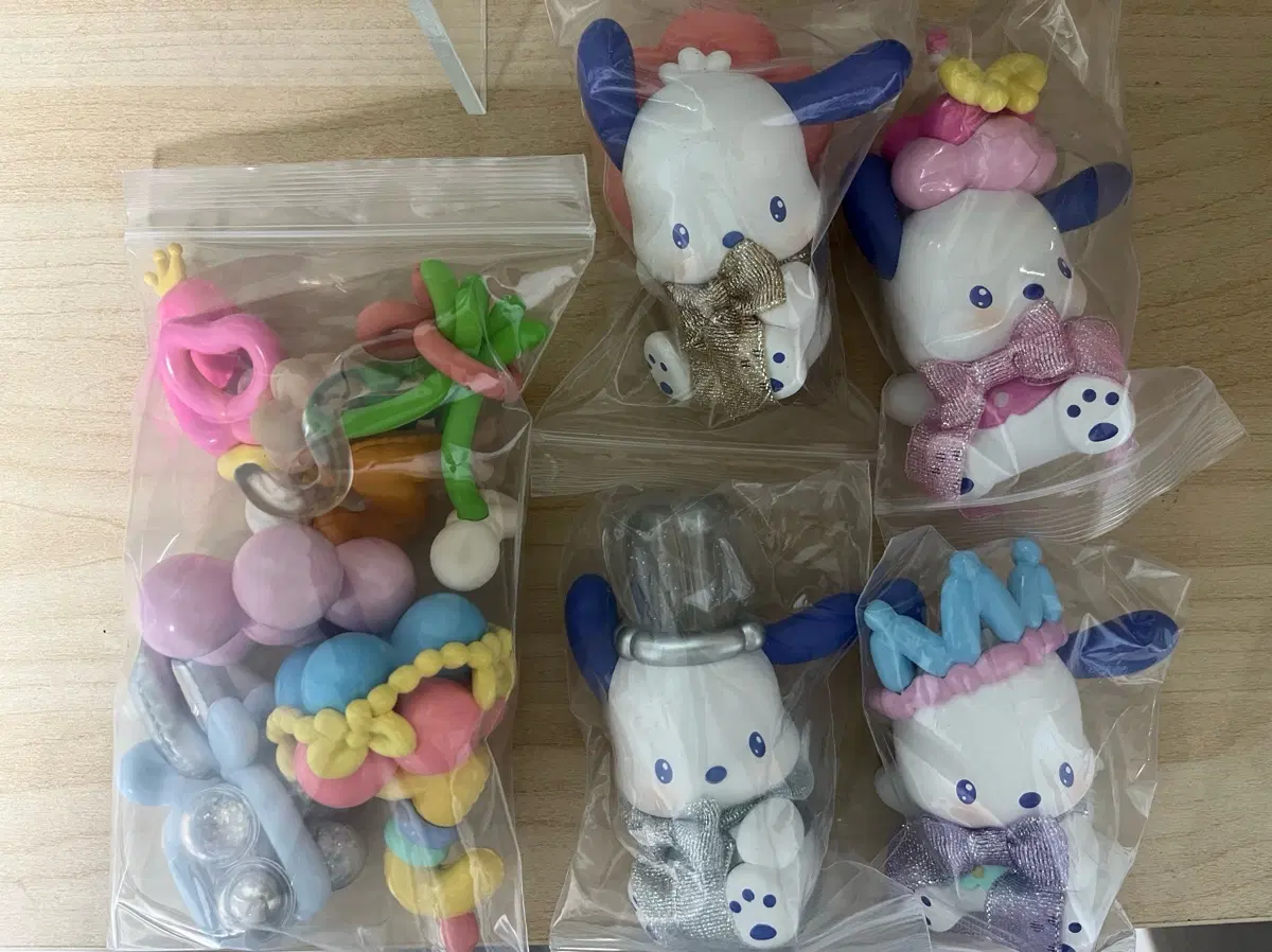 포차코 생일 풍선파티 벌룬파티 피규어일괄