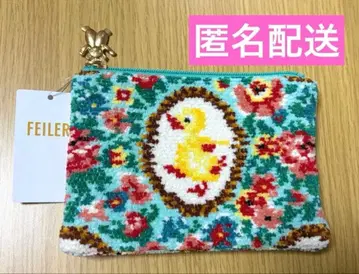 페일러 FEILER 하이 앤티크 티슈 파우치 그린 플래그십 스토어