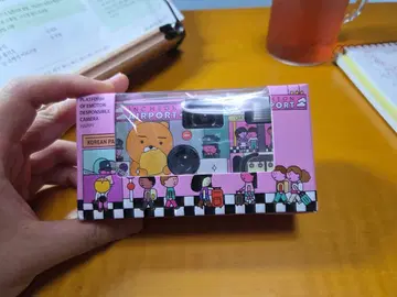 카카오프렌즈 필름 카메라 핑크 판매