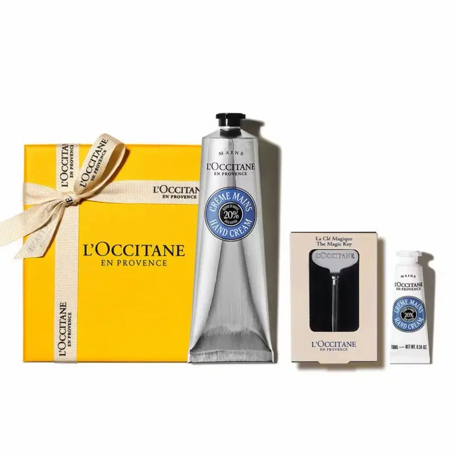 신세계백화점정품 새상품 록시땅 시어 버터 핸드 크림 150ml 세트 (카리테 콩포르)(+매직키+디럭스 1종)