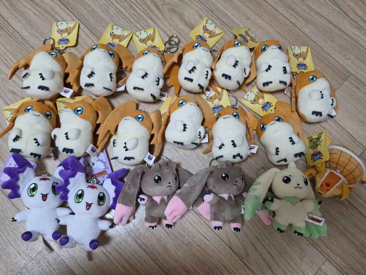 (정품 새상품) 디지몬 어드벤처 인형 키링 8cm