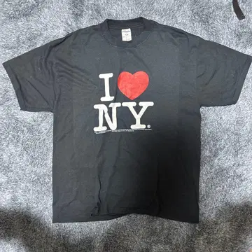 I LOVE NY 티셔츠 네이비