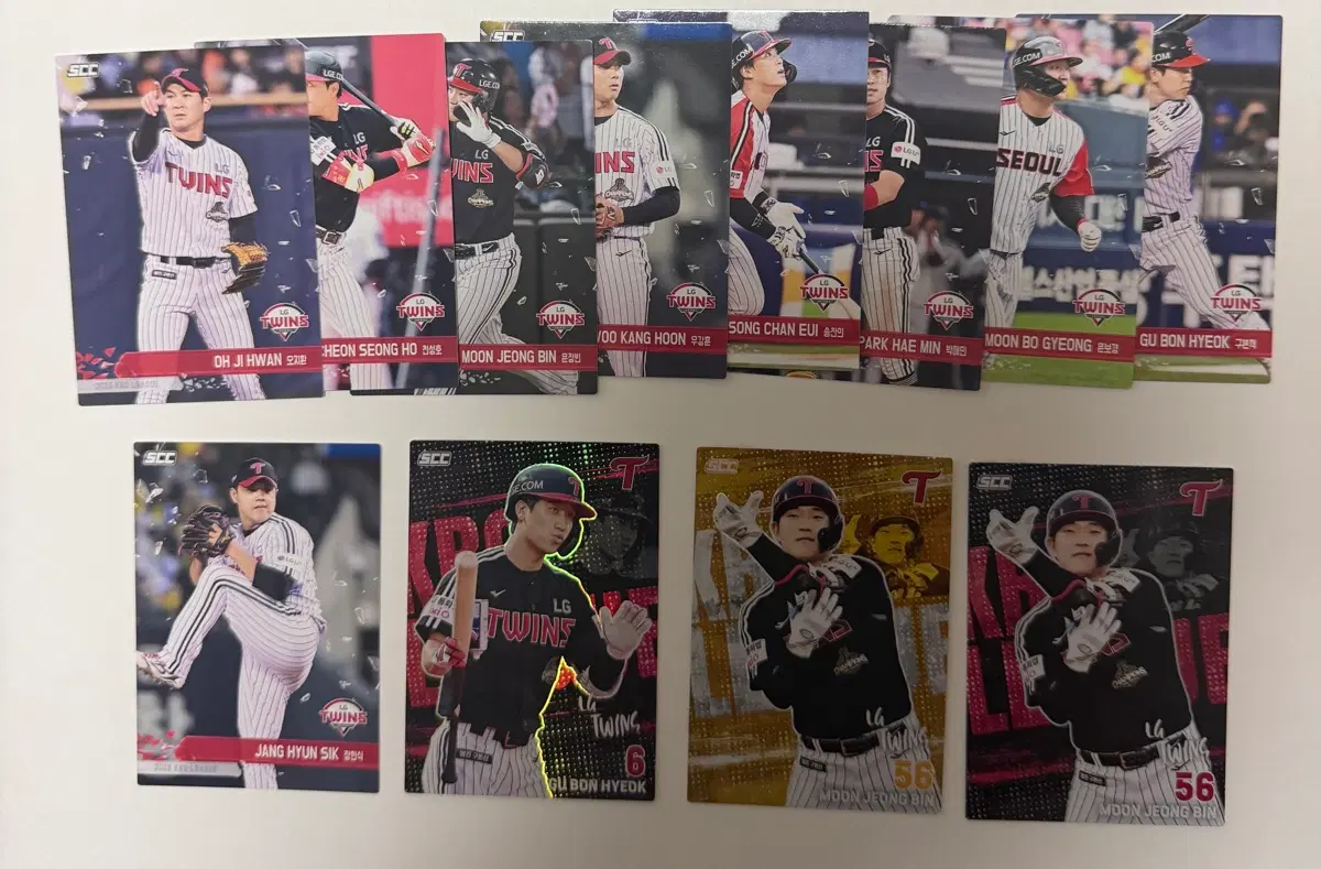 KBO 카드 플러스 (LG, SSG, 삼성, KT, 키움)