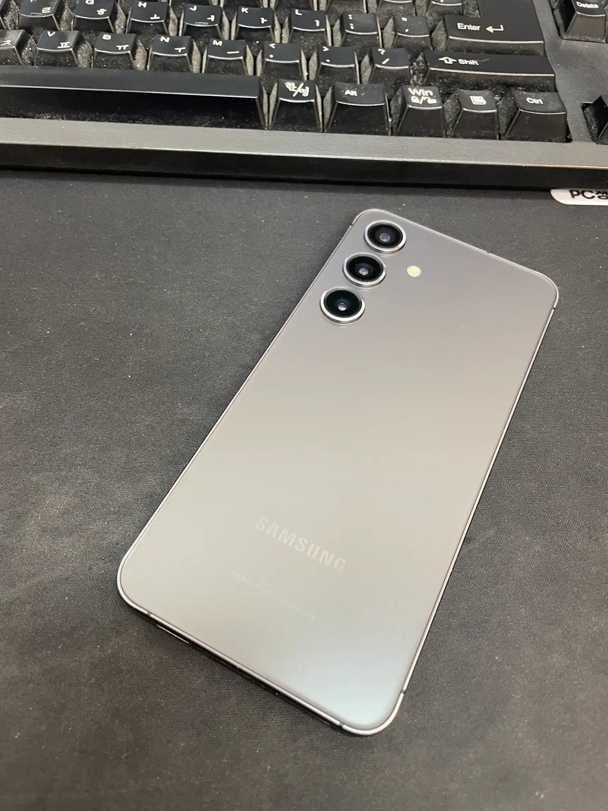갤럭시S24 블랙 256GB 무잔상 상태좋은 중고45만3천팝니다