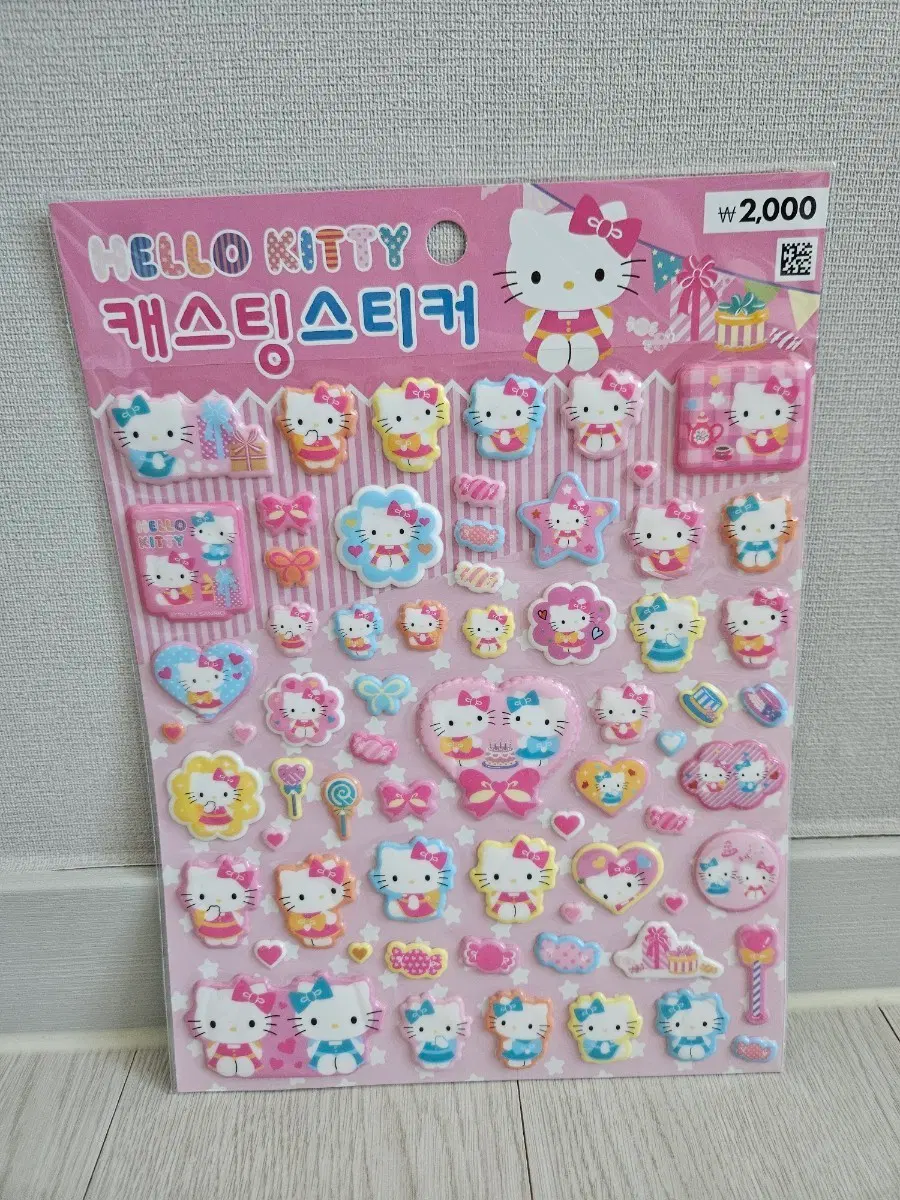 헬로키티 캐스팅 스티커(단종)