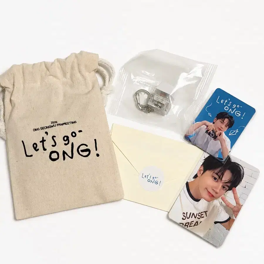 옹성우 팬미팅 Lets go ong 미개봉 굿즈 양도