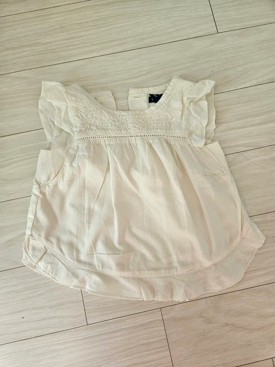 GAP 키즈 원피스 셔츠 베이지