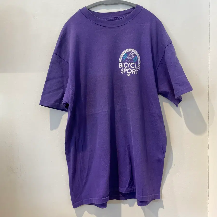 Bicycle Sport Purple T-shirts L