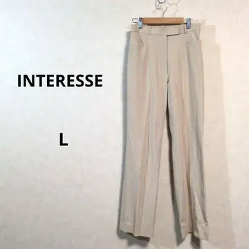 베이지 슬랙스 앞 포켓 40 L 사이즈 N498
