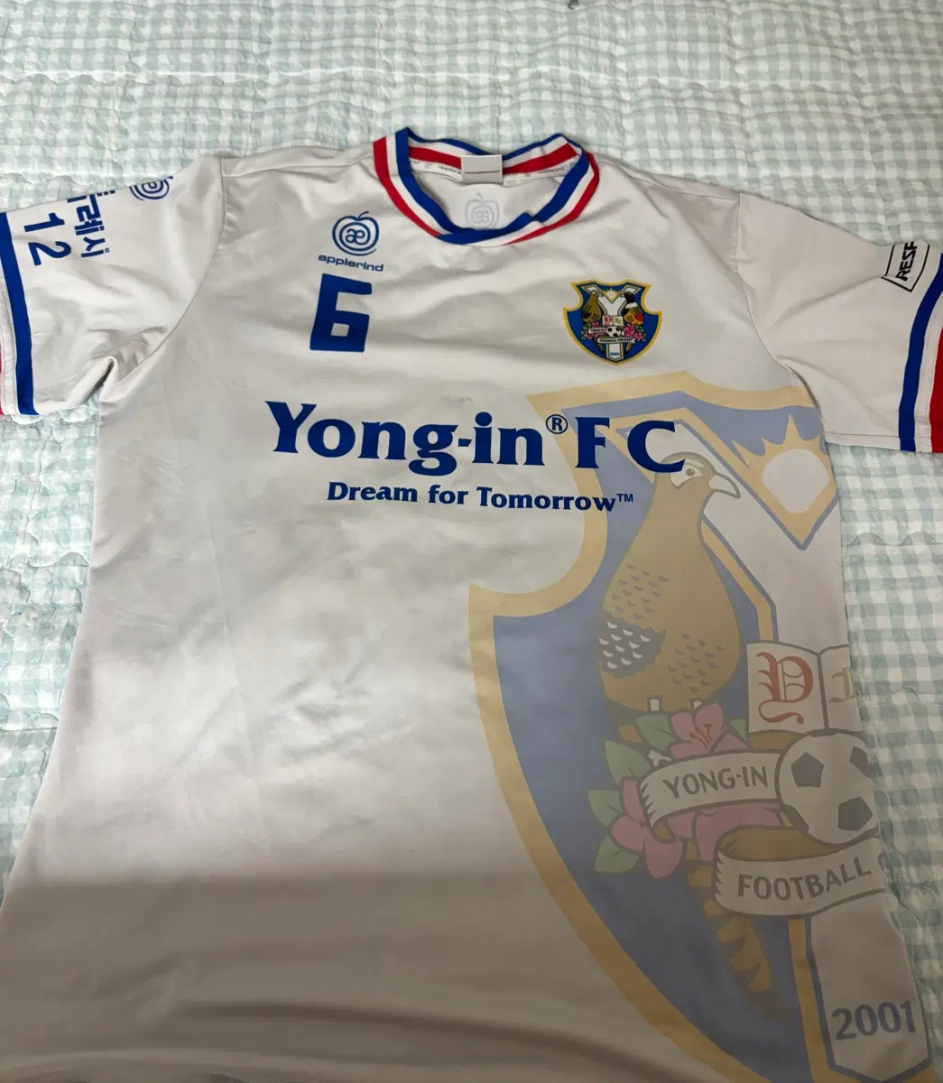 용인시축구센터 축구부 유니폼