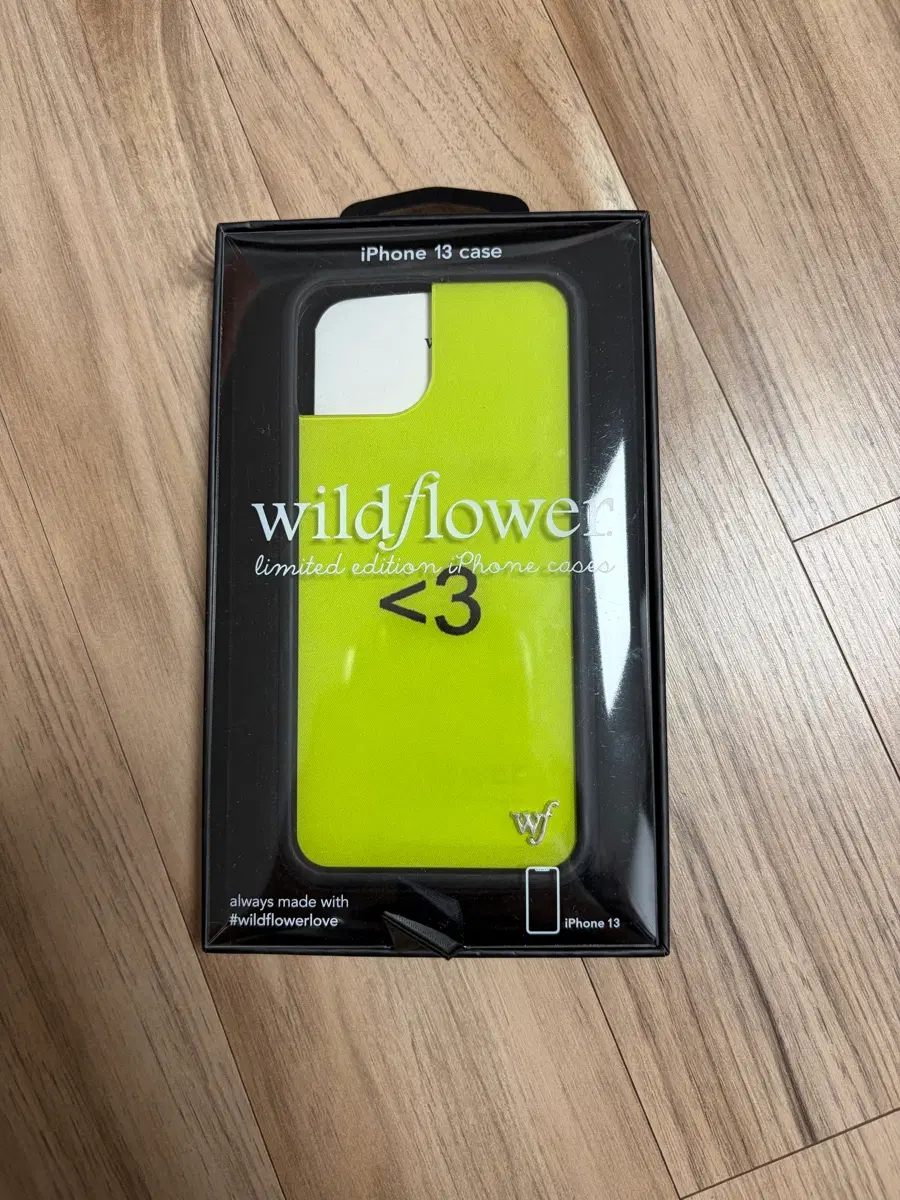 정품 아이폰 13 와일드 플라워 Wildflower 폰케이스