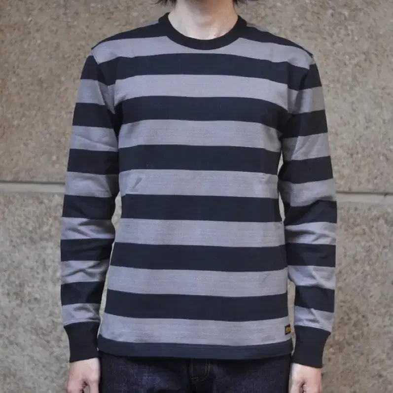 아이언하트 IRONHEART 11oz 보더 스웻셔츠 M
