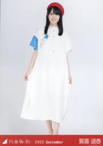 노기자카46 2022년 9월 랜덤 브로마이드 카키 하루카 2022.September 마린룩 히키