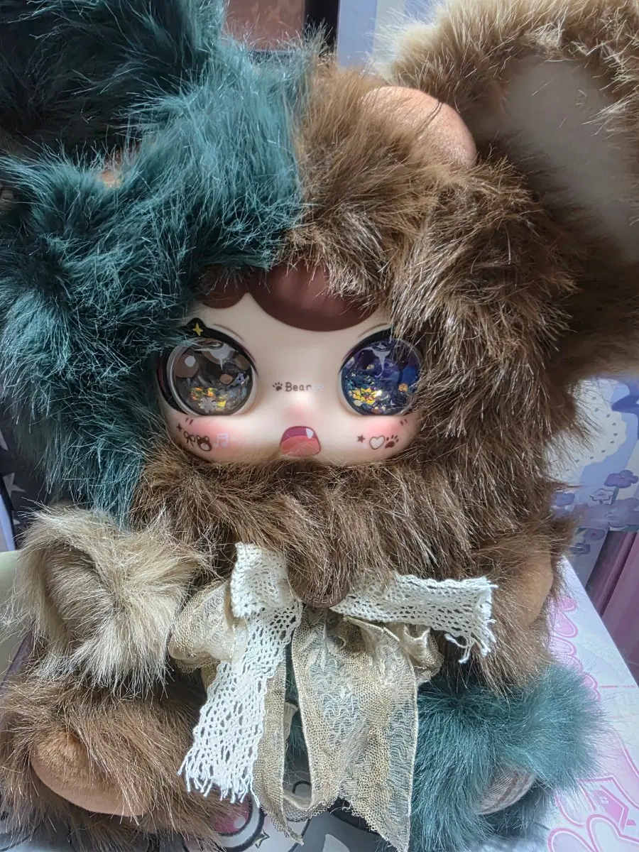 자자800 인형 초코반반곰