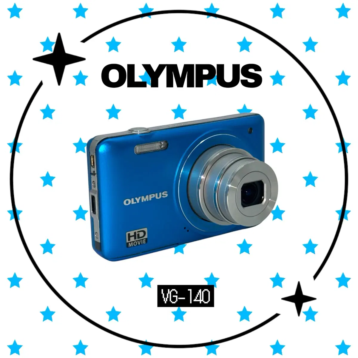 (날짜 각인!) OLYMPUS 올림푸스 VG-140 디카 디지털카메라