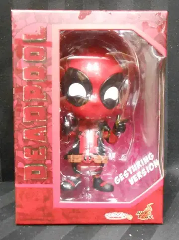 HOTTOYS COSBABY (S) BOBBLE HEAD DEADPOOL / GESTURING VERSION COSB221