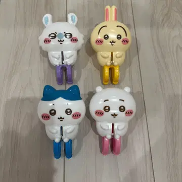 치이카와 (먼작귀) 세탁 집게 4종 세트