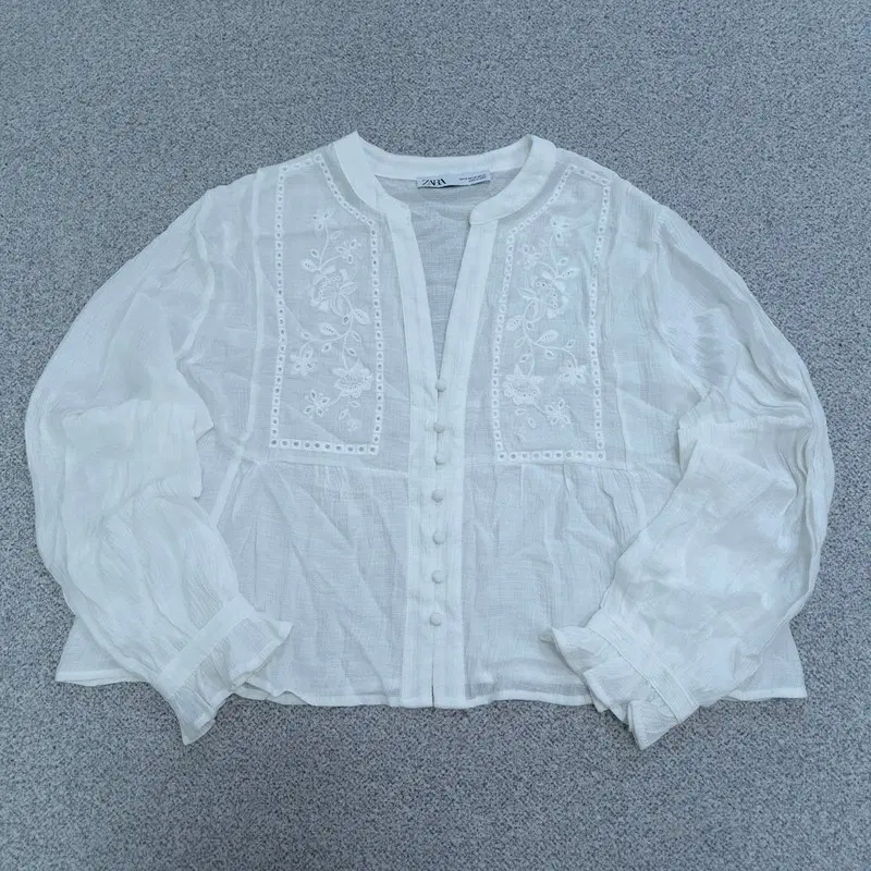 EUR XS USA XS MEX 24 자라 블라우스 | 0824B39