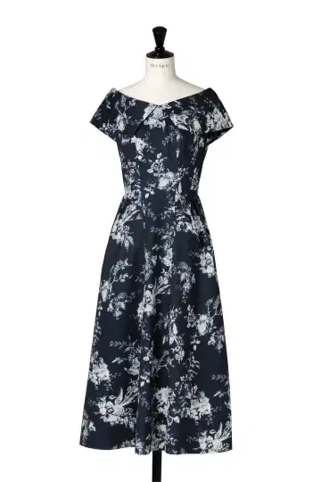 정품 Her lip to Secret Garden Midi Dress