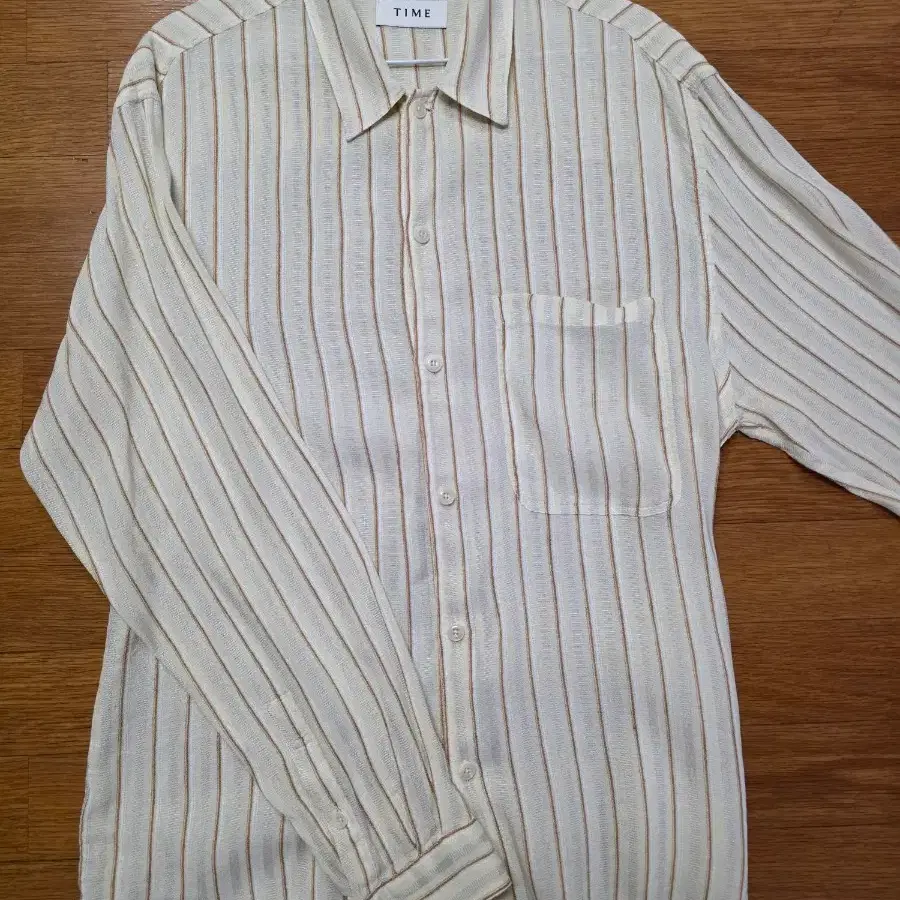 타임옴므 스트라이프 셔츠