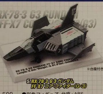 반다이 코어 파이터 셀렉션 기동전사 건담 FF-X7 코어 파이터(G-3) 5