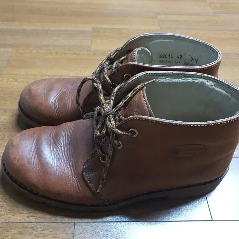 ASOLO 브라운 가죽 부츠 270사이즈 Made in Italy