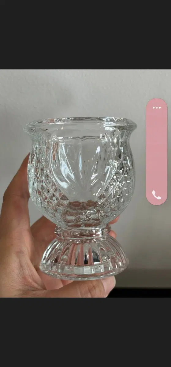 에이본 크리스탈 미니 화병