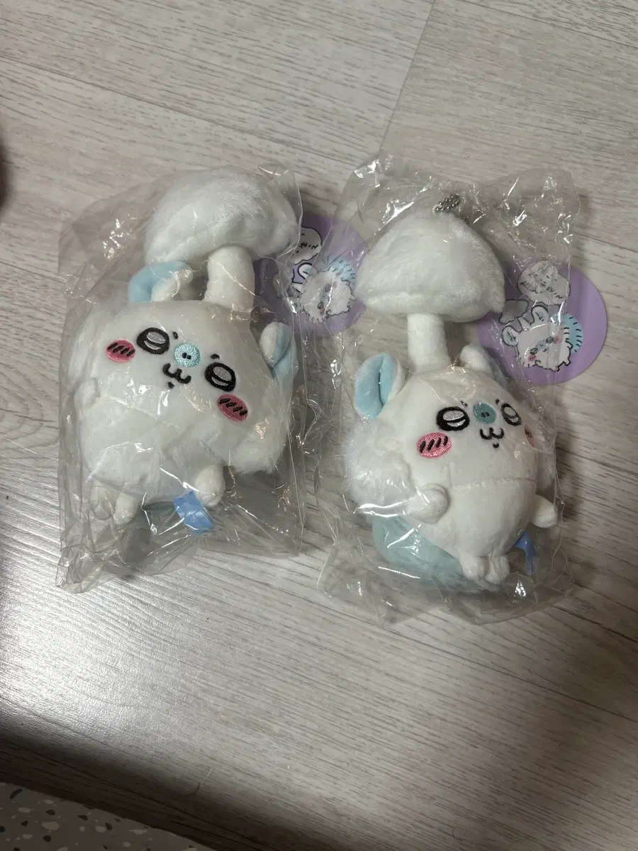 먼작귀 치이카와 기생버섯 모몽가 마스코트 인형 누이