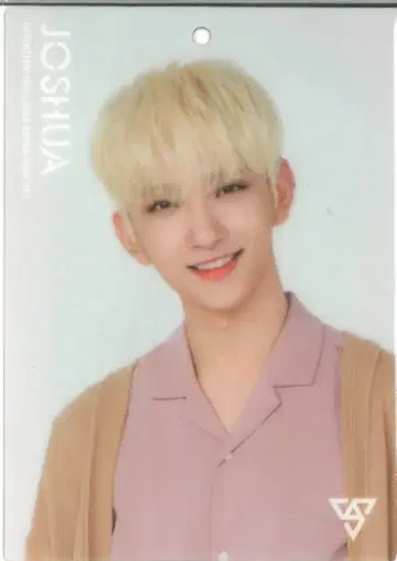 SEVENTEEN 2018 SVT 조슈아 트레이딩 카드 0037