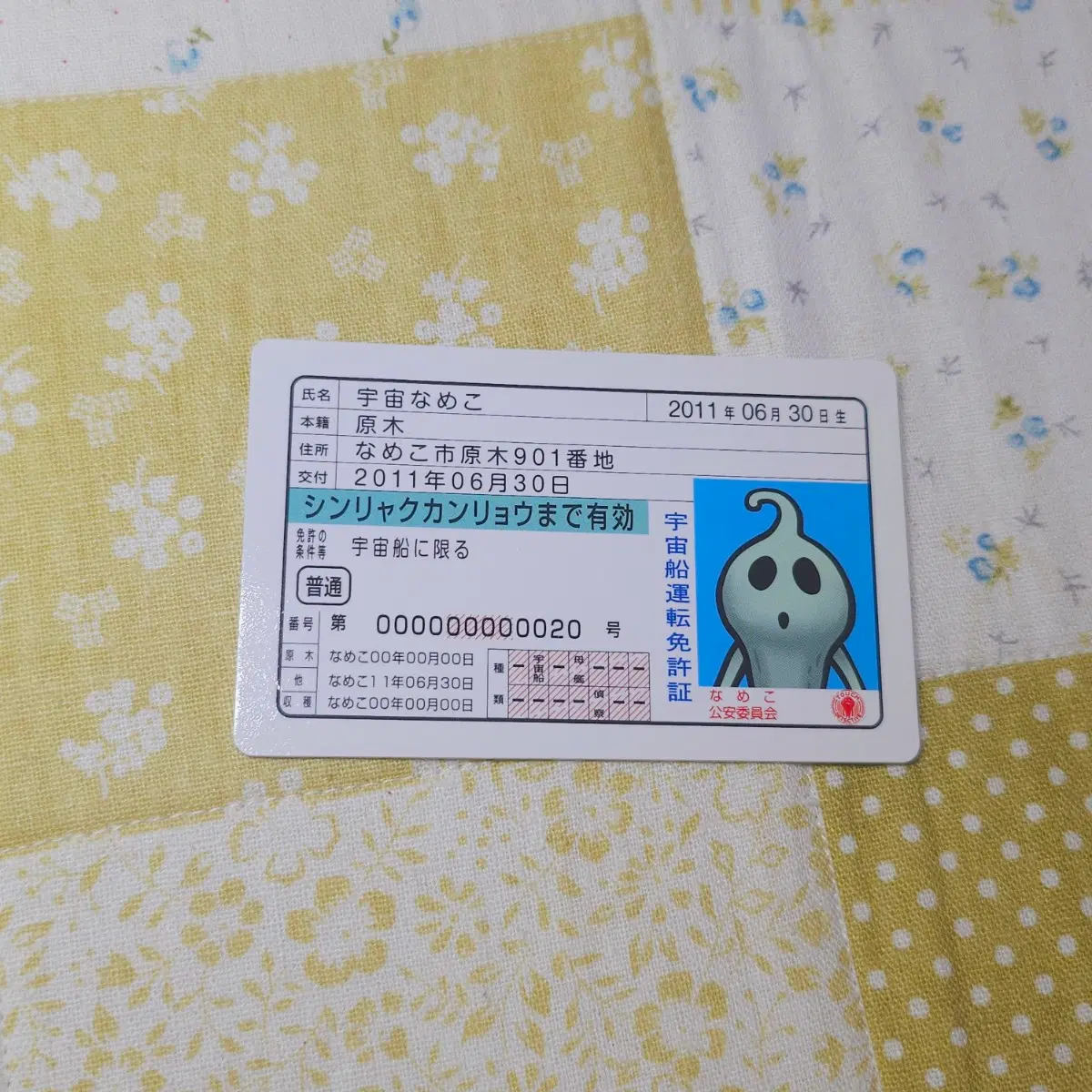 [일본정품] 고전 나메코 카드