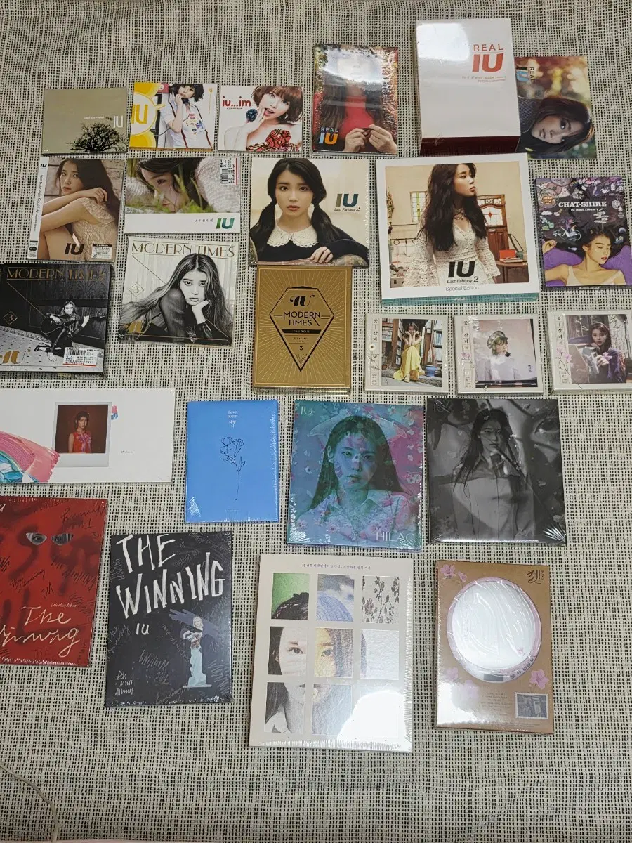 아이유 앨범 블루레이 dvd 미개봉 일괄정리