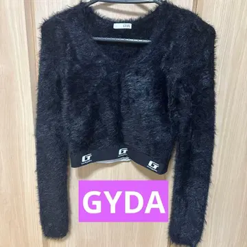 GYDA 샤기 니트탑