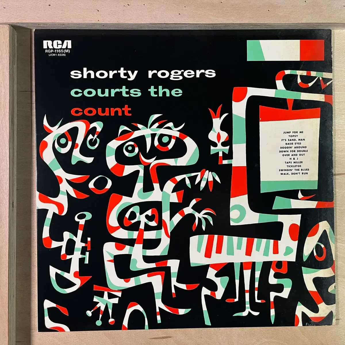 Shorty Rogers Shorty Rogers Courts The Count 일본 1976년 LP