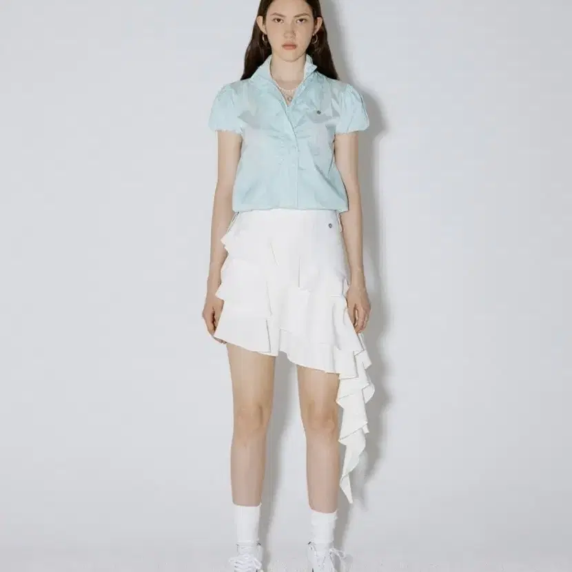 AMIDI) 새상품 24SS 캉캉 미니스커트