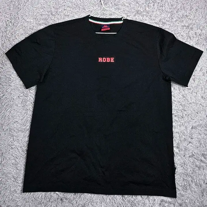(N)카파 반팔 기능 티셔츠 블랙 2XL
