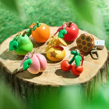 모여봐요 동물의 숲 후르츠 키링