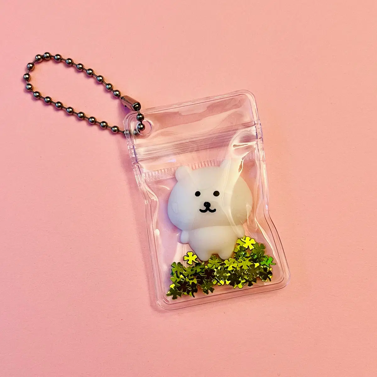 행운 담곰 말랑이 키링(2개세트)