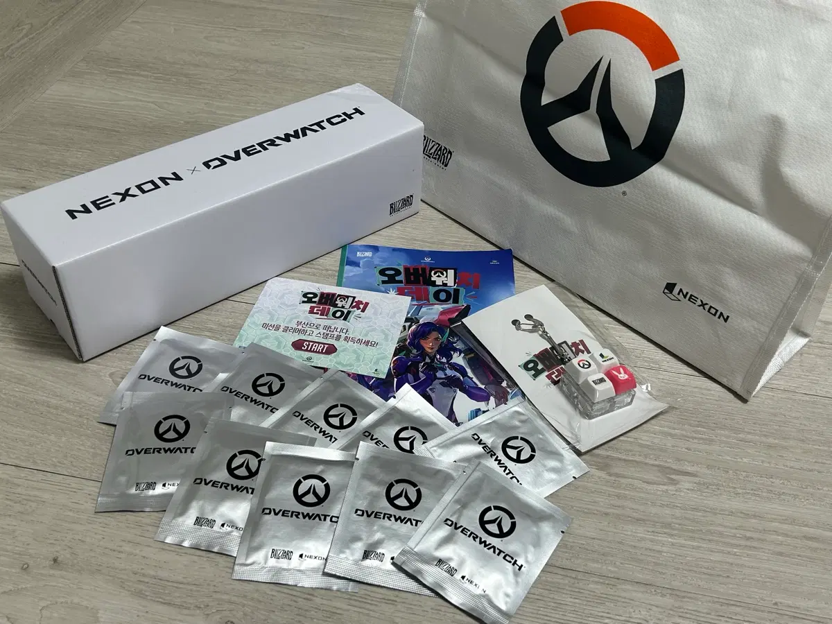 오버워치 데이 부산 기념품 굿즈