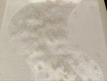 순수 실크 예복용 누빔 오비 장식 천 딴고 크레이프 원단
