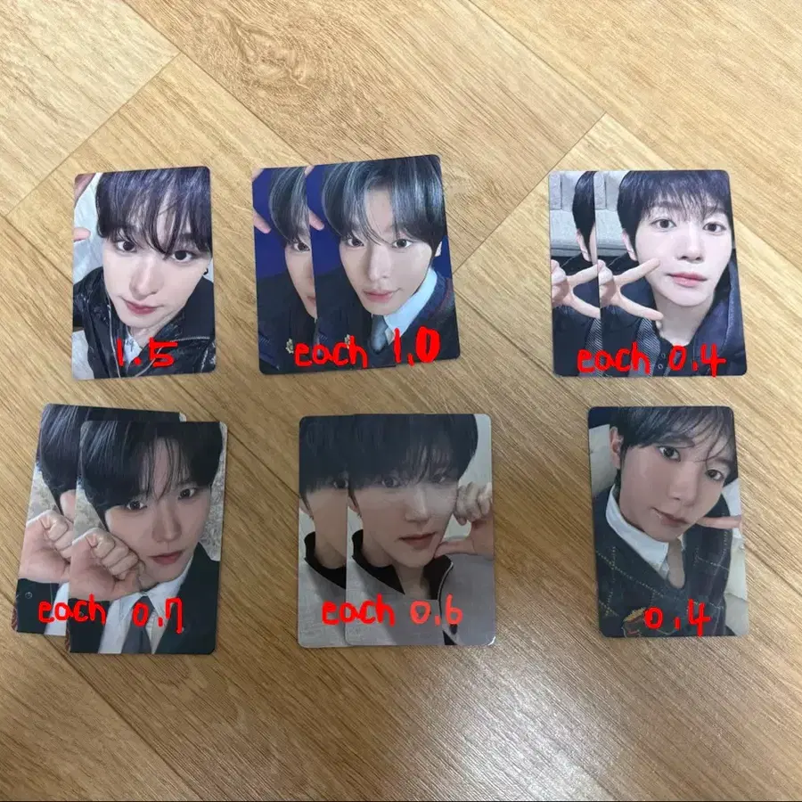엔시티 위시 일본 위시베리베이커리 팝업 6000엔 포카 양도