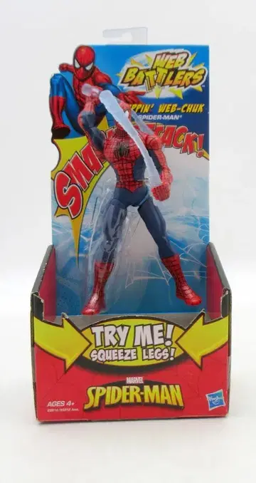 HASBRO WEB BATTLERS SPIDER-MAN SMASH ATTACK SPIDER-MAN