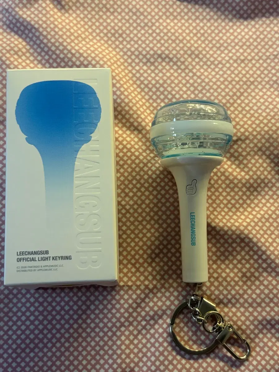 이창섭 응원봉 키링
