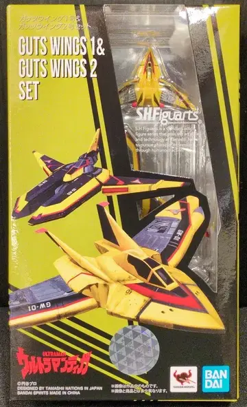 BANDAI SPIRITS S.H.Figuarts 울트라맨 티가 갓츠윙 1호 & 갓츠윙 2호 세트